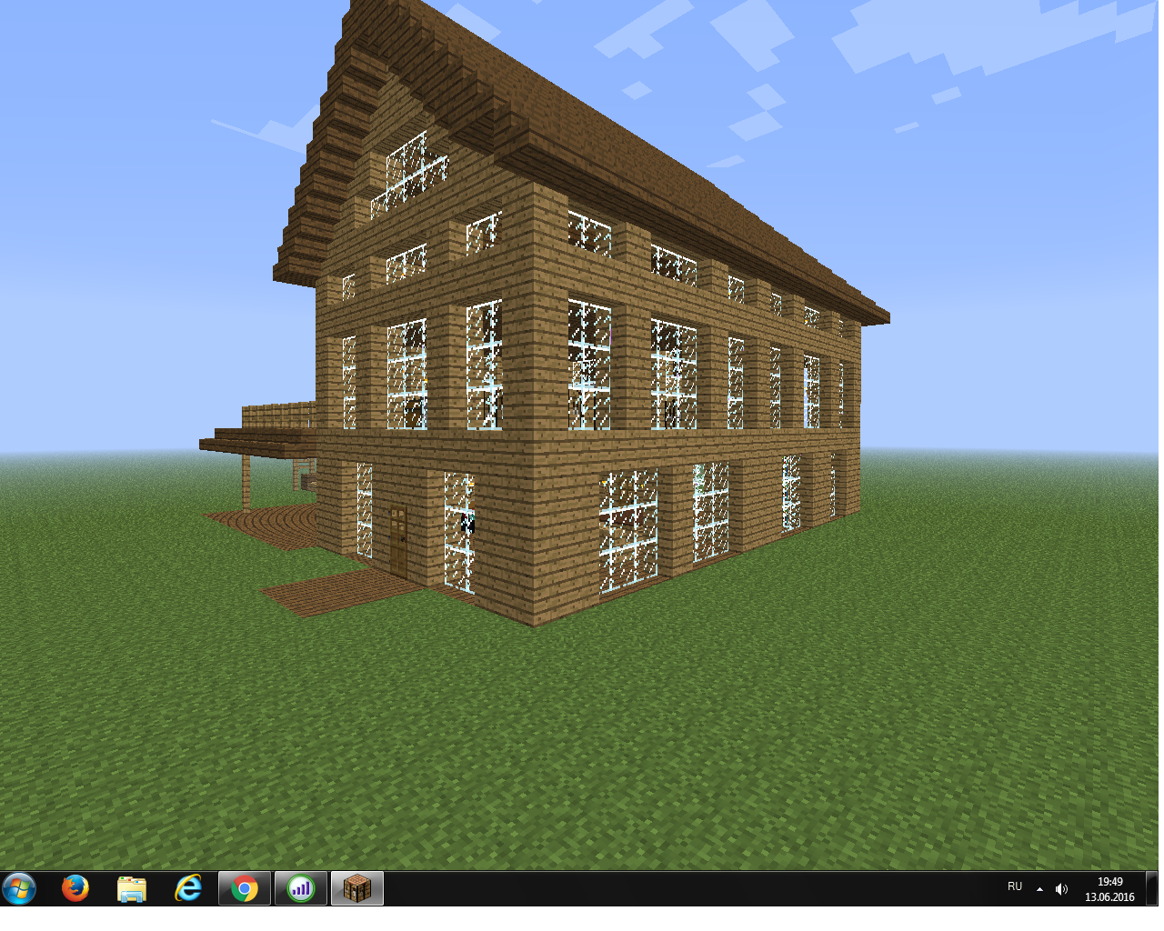 Схема красивых домов minecraft фото Схема красивых домов minecraft фото